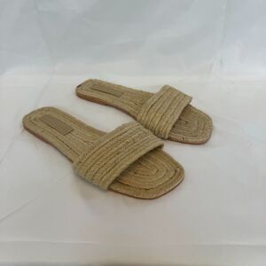 ASOS Tan/Nude  Rattan Sandals Size 9